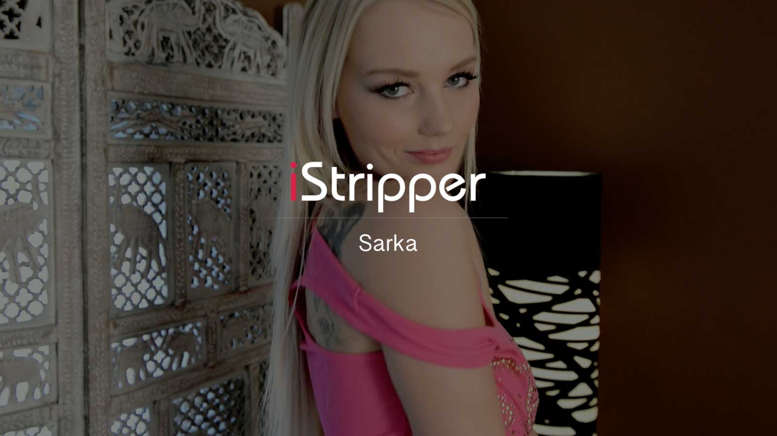 Kinky Sarka posing in just some Heels