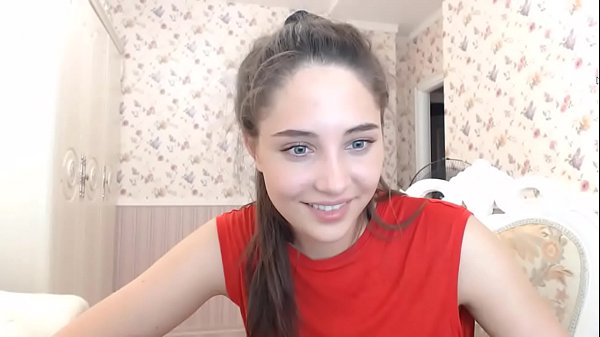 Gorgeous American teen exuding sexuality