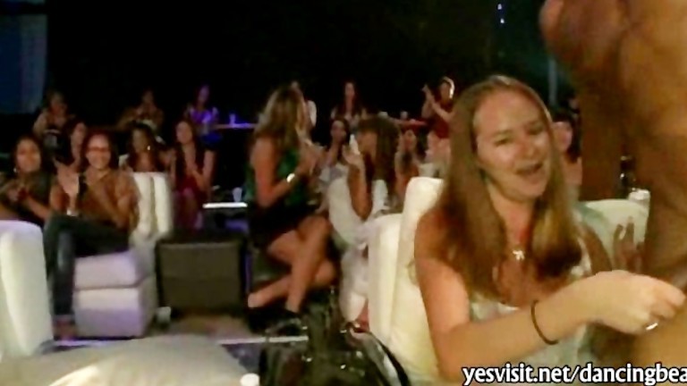 Lots of single women sucking off stripper dick