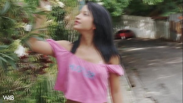 Adriana Hernandez (Carol Lopez) takes a leisurely walk and strips naked to play