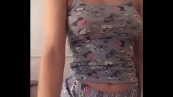 Redhead Strip   With nice tits