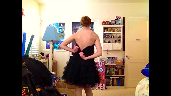 All Natural Teen Strips Out Of Prom Dress