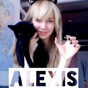 aleXis naked before webcam in live video chat