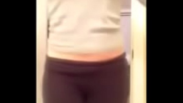 Cute girl stripping and dancing