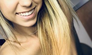 Jayne naked before webcam in live video chat