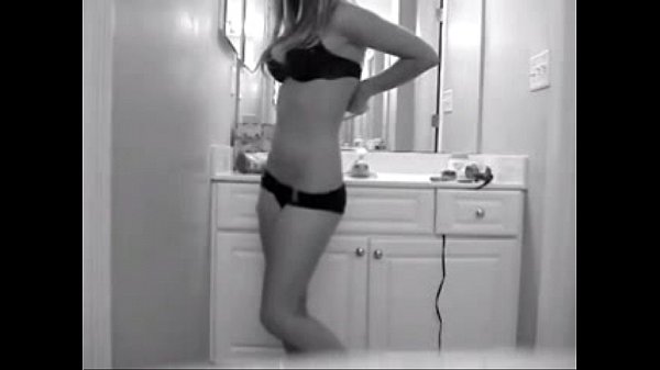 Horny Girl Making Striptease Video For Boyfriend(Dirty Audio)