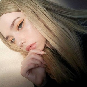 Digiset naked before webcam in live video chat