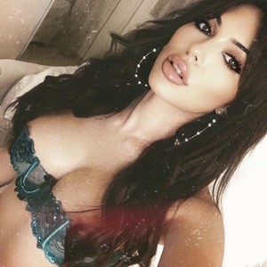 Jophiel naked before webcam in live video chat