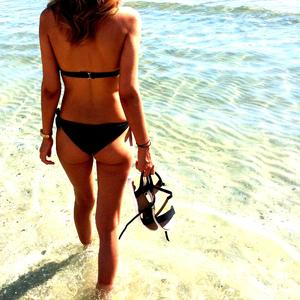 MicroBunny naked before webcam in live video chat