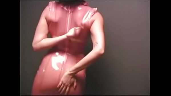 Stripping in Pink Latex