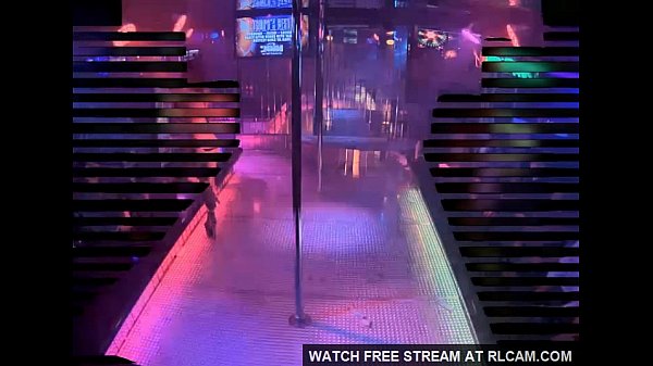 Hot Asian stripper showing her moves