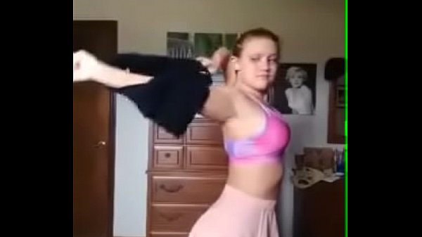 Girl striptease