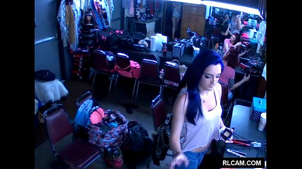 Strippers getting ready