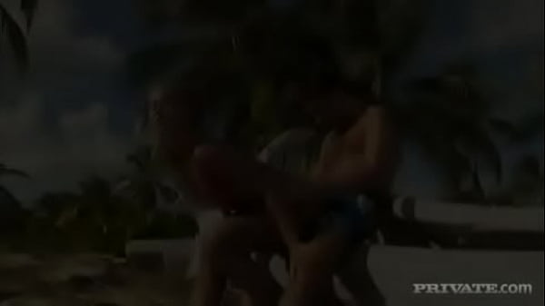 Sandra Takes a Thick Cock inside of Her on the Warm Tropical Beach
