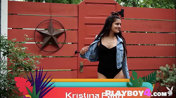 Perfect small tits teen Kristina Faith posed for the Playboy and showed beautiful body
